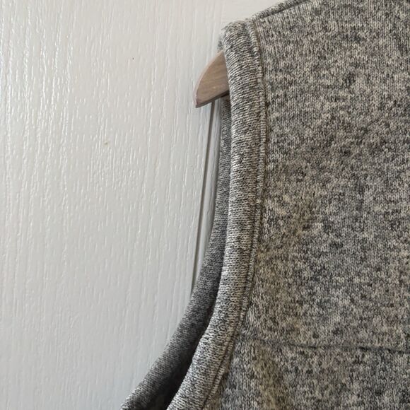 Wrangler Mens Vest Size Med Grey Fleece Workwear Western Cowboy Outdoors Classic - Picture 7 of 13